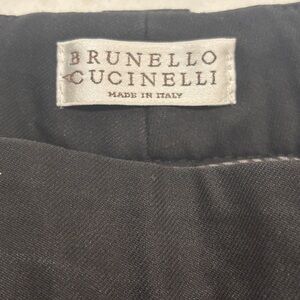 Brunello Cucinelli Black Dress Pants Sz 4